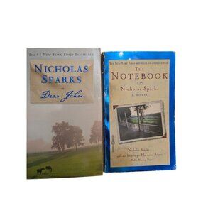 Nicholas Sparks Dear John and The Notebook Book Bundle